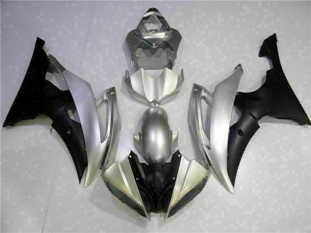 Preisgünstige Yamaha R6 08-16 Verkleidungen - Silber Schwarz Preisgünstige Yamaha R6 08-16 Verkleidungen - Silber Schwarz
