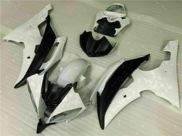 Preisgünstige Yamaha R6 08-16 Verkleidung & Plastik - Weiß Schwarz Preisgünstige Yamaha R6 08-16 Verkleidung & Plastik - Weiß Schwarz