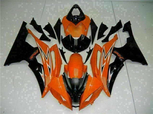 Preisgünstige Yamaha R6 08-16 Verkleidungen - Orange Schwarz Preisgünstige Yamaha R6 08-16 Verkleidungen - Orange Schwarz