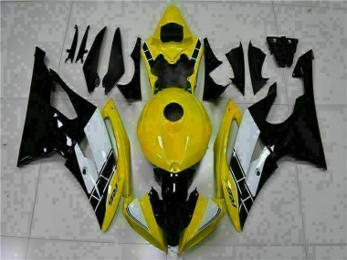 Preisgünstige Yamaha R6 08-16 Vollverkleidung - Gelb Schwarz
