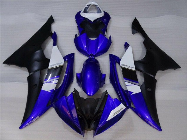 Preisgünstige Yamaha R6 08-16 Verkleidungen - Blau Schwarz Preisgünstige Yamaha R6 08-16 Verkleidungen - Blau Schwarz