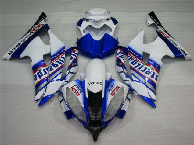 Preisgünstige Yamaha R6 08-16 Verkleidungen - Weiß Blau Sterilgarda Volvo Preisgünstige Yamaha R6 08-16 Verkleidungen - Weiß Blau Sterilgarda Volvo