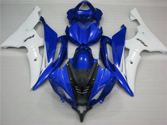 Preisgünstige Yamaha R6 08-16 Verkleidungen - Blau Weiß Schwarz Preisgünstige Yamaha R6 08-16 Verkleidungen - Blau Weiß Schwarz