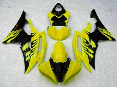 Preisgünstige Yamaha R6 08-16 Verkleidungen - Gelb