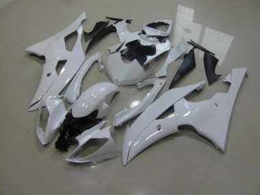 Preisgünstige Yamaha R6 08-16 Verkleidungen - Perl Weiß ohne Aufkleber