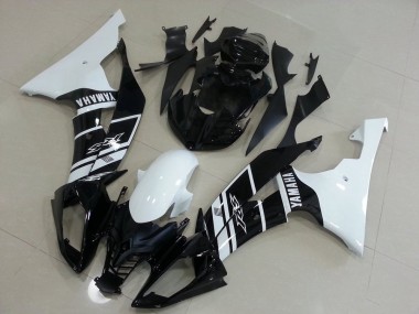 Preisgünstige Yamaha R6 08-16 Verkleidungen - Weiß Und Schwarz