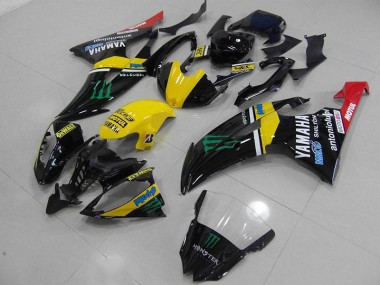 Preisgünstige Yamaha R6 08-16 Vollverkleidung - Gelb Monster