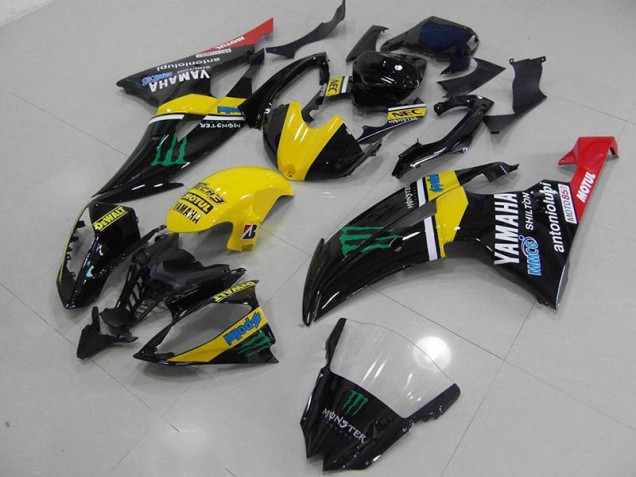 Preisgünstige Yamaha R6 08-16 Vollverkleidung - Gelb Monster Preisgünstige Yamaha R6 08-16 Vollverkleidung - Gelb Monster