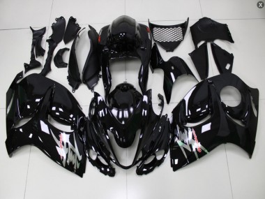 Preisgünstige Suzuki GSXR 1300 Hayabusa 08-19 Verkleidungen - Glänzend Schwarz