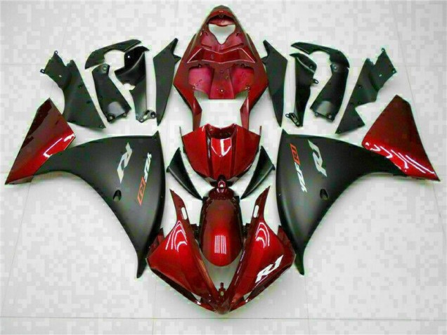 Preisgünstige Yamaha R1 09-11 Verkleidung - Rot Schwarz Preisgünstige Yamaha R1 09-11 Verkleidung - Rot Schwarz