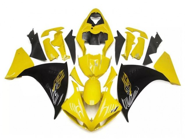 Preisgünstige Yamaha R1 09-11 Verkleidungen - Gelb Schwarz Preisgünstige Yamaha R1 09-11 Verkleidungen - Gelb Schwarz