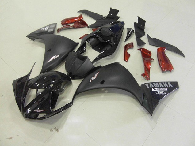 Preisgünstige Yamaha R1 09-11 Vollverkleidung - Matt Schwarz Preisgünstige Yamaha R1 09-11 Vollverkleidung - Matt Schwarz