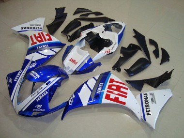 Preisgünstige Yamaha R1 09-11 Verkleidungen - Blau Weiß Fiat