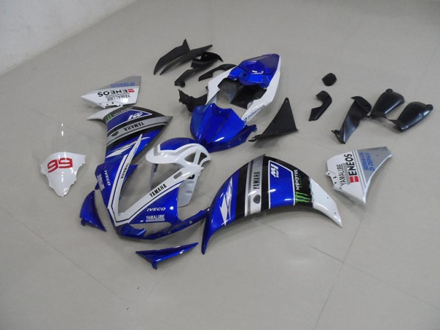 Preisgünstige Yamaha R1 09-11 Vollverkleidung - Blau Weiß Preisgünstige Yamaha R1 09-11 Vollverkleidung - Blau Weiß