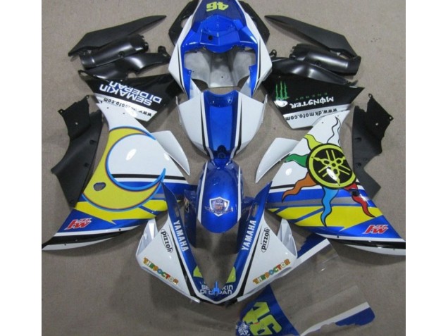 Preisgünstige Yamaha R1 09-11 Verkleidungen - Blau Weiß Gelb 46 Preisgünstige Yamaha R1 09-11 Verkleidungen - Blau Weiß Gelb 46