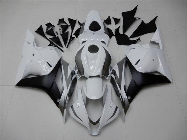 Preisgünstige Honda CBR 600 RR 09-12 Verkleidungen - Weiß Silber Schwarz Preisgünstige Honda CBR 600 RR 09-12 Verkleidungen - Weiß Silber Schwarz