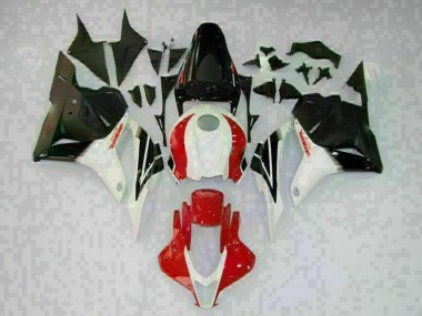 Preisgünstige Honda CBR 600 RR 09-12 Verkleidungen - Weiß Schwarz Rot