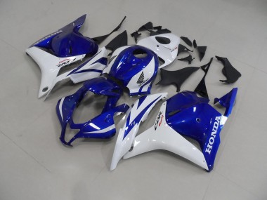 Preisgünstige Honda CBR 600 RR 09-12 Verkleidungen - Blau Weiß