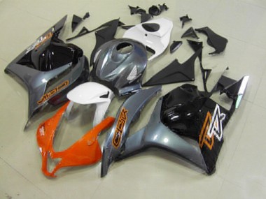 Preisgünstige Honda CBR 600 RR 09-12 Verkleidung - Orange Grau Schwarz