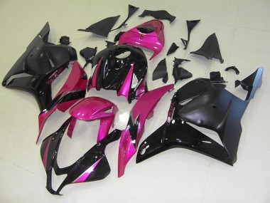 Preisgünstige Honda CBR 600 RR 09-12 Verkleidungen - Rosa Schwarz
