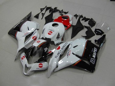 Preisgünstige Honda CBR 600 RR 09-12 Verkleidungen - Rot Konica Minolta