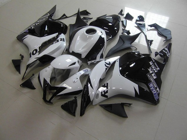 Preisgünstige Honda CBR 600 RR 09-12 Verkleidungen - Weiß Schwarz Repsol Preisgünstige Honda CBR 600 RR 09-12 Verkleidungen - Weiß Schwarz Repsol