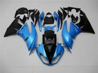 Preisgünstige Kawasaki ZX6R 09-12 Verkleidung - Blau Schwarz