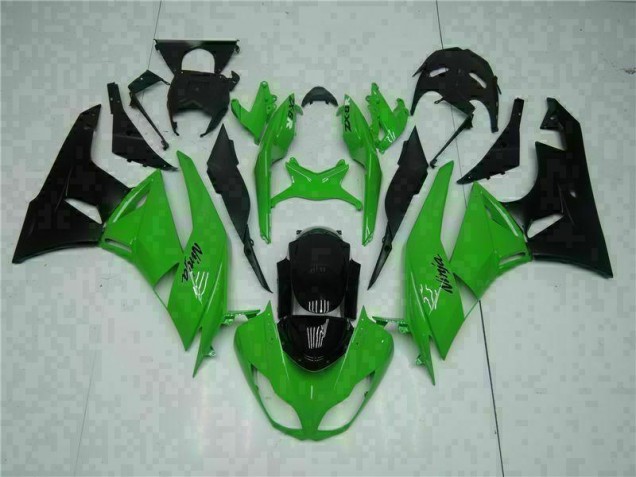 Preisgünstige Kawasaki ZX6R 09-12 Verkleidungen & Plastik - Schwarz Grün Preisgünstige Kawasaki ZX6R 09-12 Verkleidungen & Plastik - Schwarz Grün