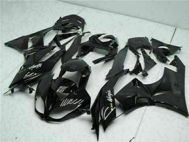Preisgünstige Kawasaki ZX6R 09-12 Verkleidungen - Schwarz Weiß Ninja 636 Preisgünstige Kawasaki ZX6R 09-12 Verkleidungen - Schwarz Weiß Ninja 636