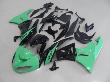 Preisgünstige Kawasaki ZX6R 09-12 Verkleidungen - Metallic Grün