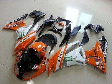 Preisgünstige Kawasaki ZX6R 09-12 Verkleidungen - Orange Monster