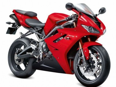 Preisgünstige Triumph Daytona 675 Triple 09-12 Verkleidungen - Rot Schwarz