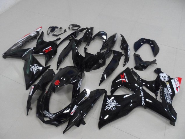 Preisgünstige Suzuki GSXR 1000 K9 09-16 Verkleidungen - Schwarzer Leuchtturm Preisgünstige Suzuki GSXR 1000 K9 09-16 Verkleidungen - Schwarzer Leuchtturm
