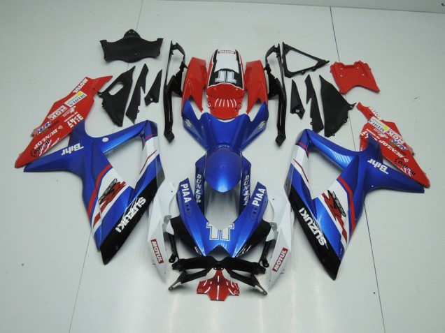 Preisgünstige Suzuki GSXR 1000 K9 09-16 Verkleidungen - Blau und Rot Preisgünstige Suzuki GSXR 1000 K9 09-16 Verkleidungen - Blau und Rot