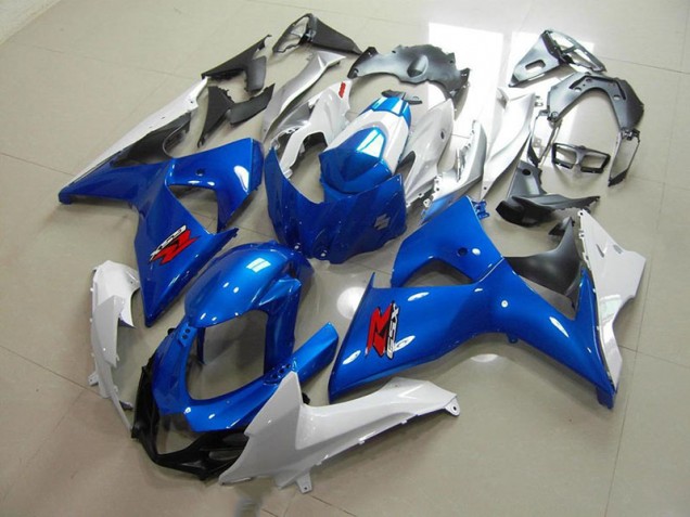 Preisgünstige Suzuki GSXR 1000 K9 09-16 Verkleidung - Blaur und Weißer OEM Stil Preisgünstige Suzuki GSXR 1000 K9 09-16 Verkleidung - Blaur und Weißer OEM Stil