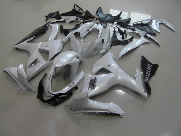 Preisgünstige Suzuki GSXR 1000 K9 09-16 Verkleidungen - Perl Weiß und Schwarz Preisgünstige Suzuki GSXR 1000 K9 09-16 Verkleidungen - Perl Weiß und Schwarz