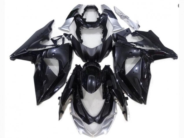 Preisgünstige Suzuki GSXR 1000 K9 09-16 Verkleidungen - Schwarz Silber Preisgünstige Suzuki GSXR 1000 K9 09-16 Verkleidungen - Schwarz Silber