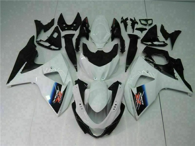 Preisgünstige Suzuki GSXR 1000 K9 09-16 Vollverkleidung - Weiß Schwarz Preisgünstige Suzuki GSXR 1000 K9 09-16 Vollverkleidung - Weiß Schwarz