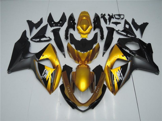 Preisgünstige Suzuki GSXR 1000 K9 09-16 Verkleidungen - Gold Schwarz Preisgünstige Suzuki GSXR 1000 K9 09-16 Verkleidungen - Gold Schwarz