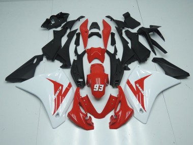 Preisgünstige Honda CBR 125 R 11-13 Verkleidungen - Rot Weiß 93