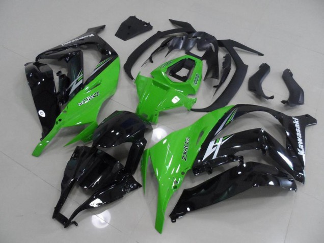 Preisgünstige Kawasaki ZX10R 11-15 Verkleidungen - Grün und Schwarz Preisgünstige Kawasaki ZX10R 11-15 Verkleidungen - Grün und Schwarz