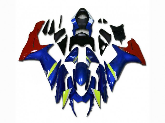 Preisgünstige Suzuki GSXR 600 / 750 K11 11-24 Verkleidungen - Blau Rot Preisgünstige Suzuki GSXR 600 / 750 K11 11-24 Verkleidungen - Blau Rot