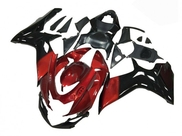 Preisgünstige Suzuki GSXR 600 / 750 K11 11-24 Verkleidungen - Rot Schwarz Preisgünstige Suzuki GSXR 600 / 750 K11 11-24 Verkleidungen - Rot Schwarz