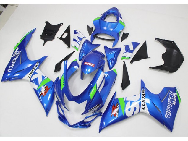Preisgünstige Suzuki GSXR 600 / 750 K11 11-24 Verkleidungen - Blau Weiß Grün Preisgünstige Suzuki GSXR 600 / 750 K11 11-24 Verkleidungen - Blau Weiß Grün