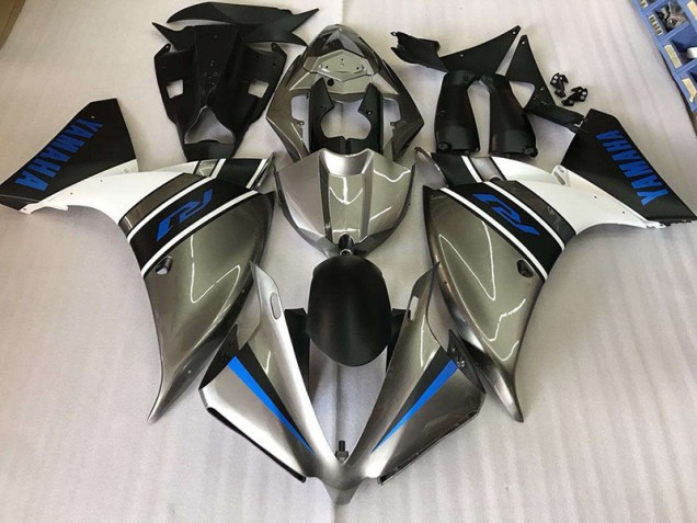 Preisgünstige Yamaha R1 12-14 Verkleidungen - Silber Blau Preisgünstige Yamaha R1 12-14 Verkleidungen - Silber Blau