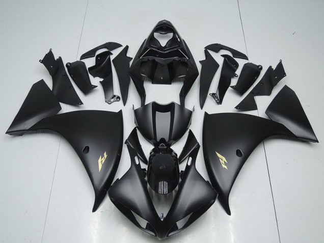 Preisgünstige Yamaha R1 12-14 Verkleidungen - Matt Schwarzer Aufkleber Preisgünstige Yamaha R1 12-14 Verkleidungen - Matt Schwarzer Aufkleber