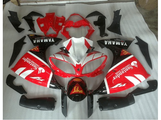 Preisgünstige Yamaha R1 12-14 Verkleidungen - Rot Weiß Und Schwarz Grafik Preisgünstige Yamaha R1 12-14 Verkleidungen - Rot Weiß Und Schwarz Grafik