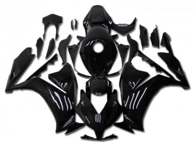 Preisgünstige Honda CBR 1000 RR 12-16 Verkleidungen - Glänzend Schwarz