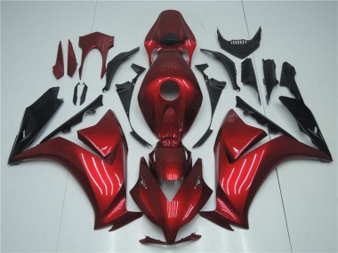 Preisgünstige Honda CBR 1000 RR 12-16 Verkleidungen - Rot Schwarz