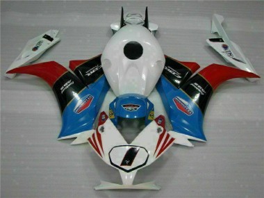 Preisgünstige Honda CBR 1000 RR 12-16 Verkleidungen - Blau Weiß